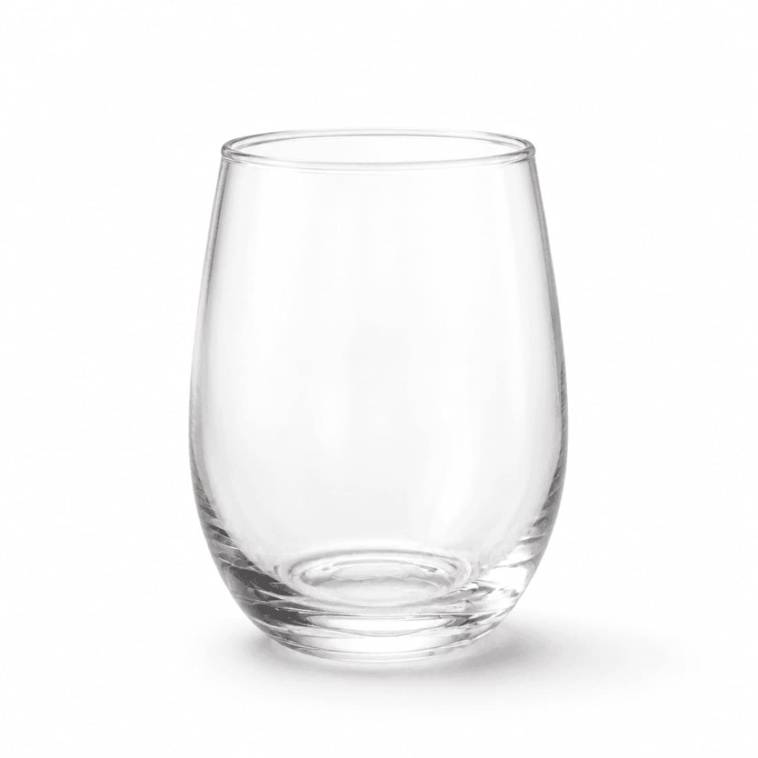 Clean white-studio ecommerce thumbnail of the stemless glass